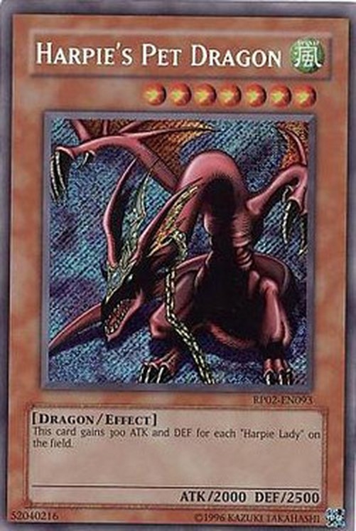 Yu-Gi-Oh! RP02 Harpie's Pet Dragon (V.1 - Secret Rare)