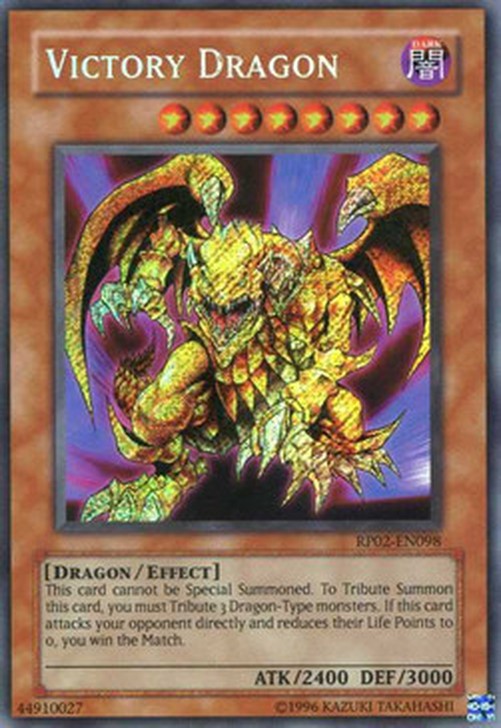 Yu-Gi-Oh! RP02 Victory Dragon (V.1 - Secret Rare)