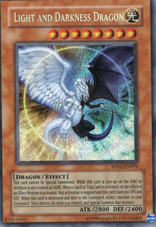 Yu-Gi-Oh! RP02 Light and Darkness Dragon (V.1 - Secret Rare)