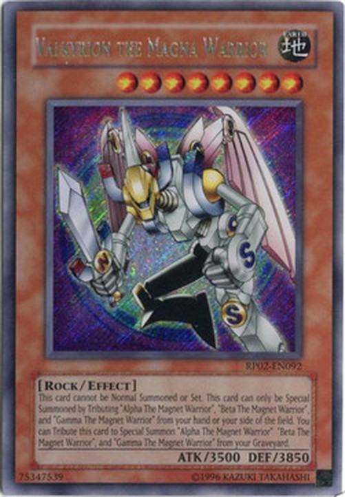 Yu-Gi-Oh! RP02 Valkyrion the Magna Warrior (V.1 - Secret Rare)