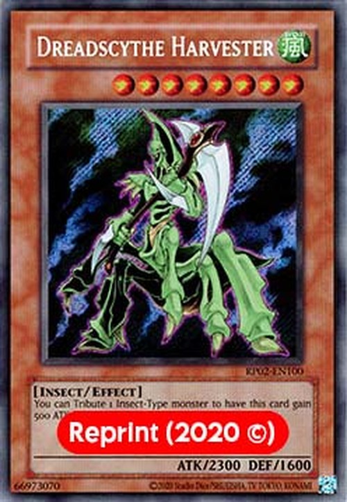 Yu-Gi-Oh! RP02 Dreadscythe Harvester (V.2 - Secret Rare)