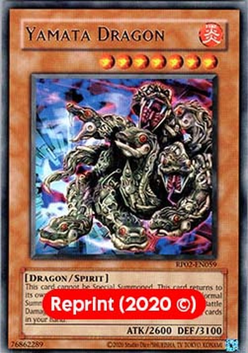 Yu-Gi-Oh! RP02 Yamata Dragon (V.2 - Rare)