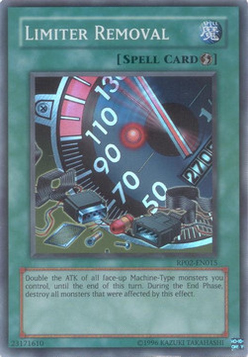 Yu-Gi-Oh! RP02 Limiter Removal (V.1 - Super Rare)