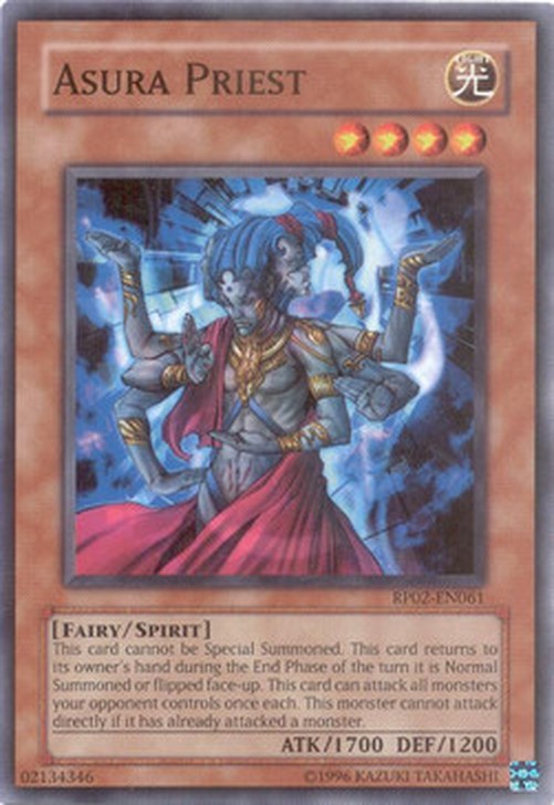 Yu-Gi-Oh! RP02 Asura Priest (V.1 - Common)