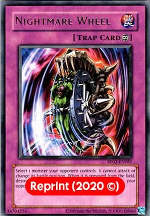 Yu-Gi-Oh! RP02 Nightmare Wheel (V.2 - Rare)