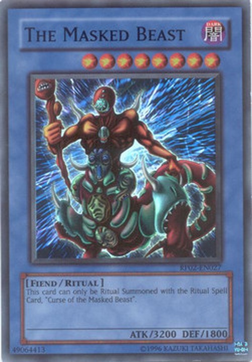 Yu-Gi-Oh! RP02 The Masked Beast (V.1 - Super Rare)