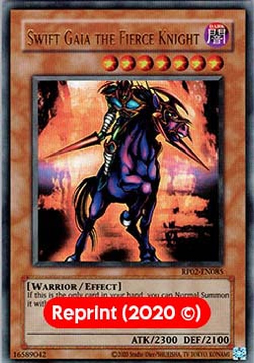 Yu-Gi-Oh! RP02 Swift Gaia the Fierce Knight (V.2 - Ultra Rare)