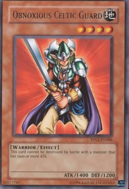 Yu-Gi-Oh! RP02 Obnoxious Celtic Guard (V.1 - Rare)