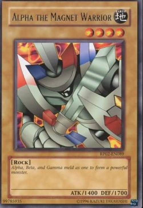 Yu-Gi-Oh! RP02 Alpha The Magnet Warrior (V.1 - Rare)