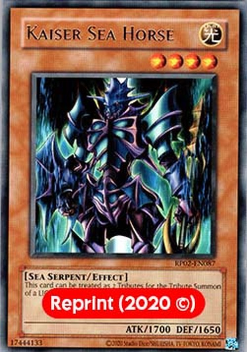 Yu-Gi-Oh! RP02 Kaiser Sea Horse (V.2 - Rare)