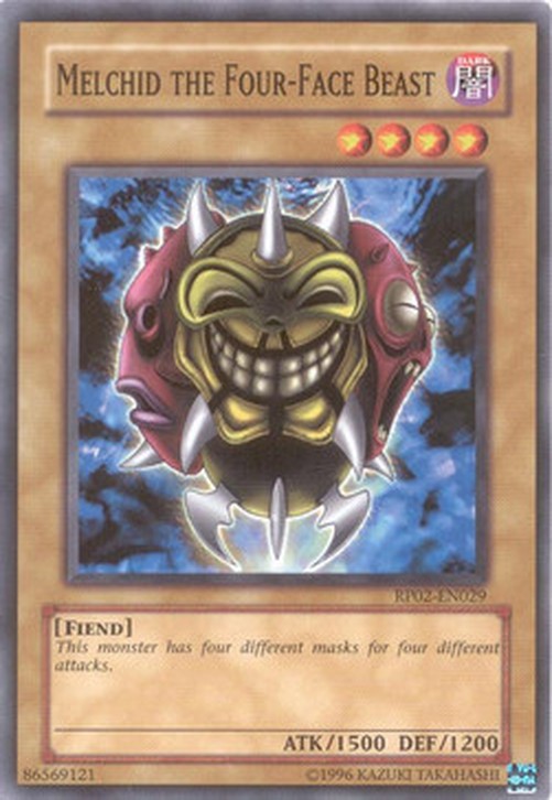 Yu-Gi-Oh! RP02 Melchid the Four-Face Beast (V.1 - Common)