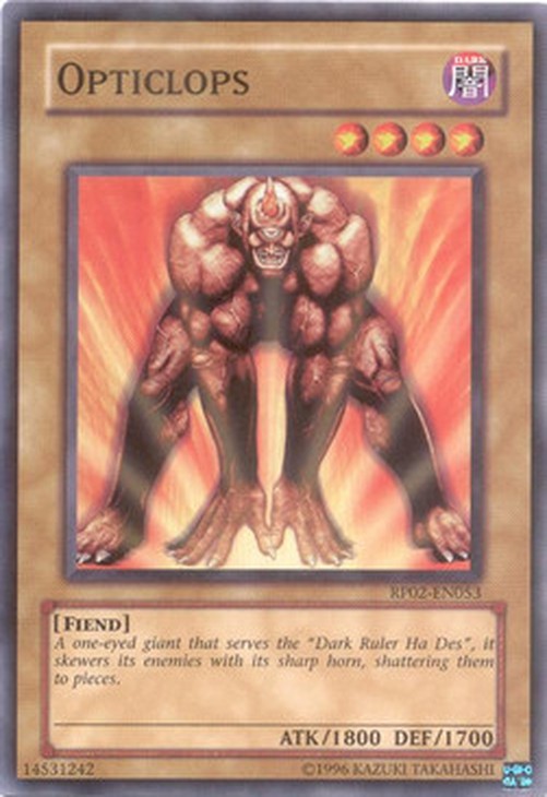 Yu-Gi-Oh! RP02 Opticlops (V.1 - Common)