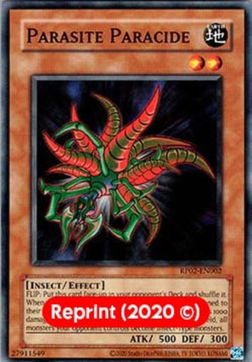 Yu-Gi-Oh! RP02 Parasite Paracide (V.2 - Common)