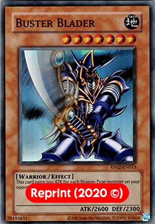 Yu-Gi-Oh! RP02 Buster Blader (V.2 - Super Rare)