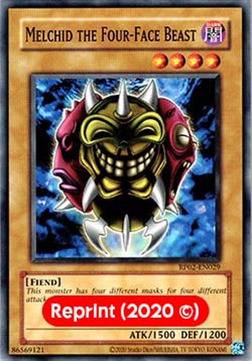Yu-Gi-Oh! RP02 Melchid the Four-Face Beast (V.2 - Common)