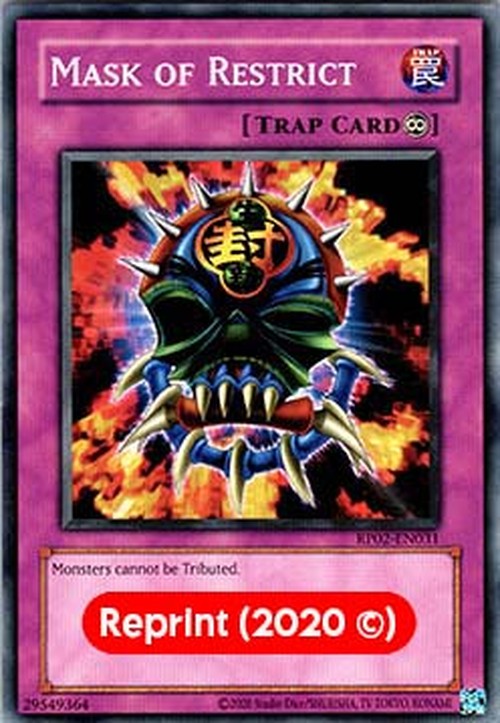 Yu-Gi-Oh! RP02 Mask of Restrict (V.2 - Common)