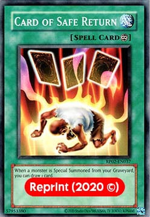 Yu-Gi-Oh! RP02 Card of Safe Return (V.2 - Common)