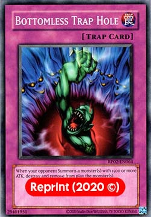 Yu-Gi-Oh! RP02 Bottomless Trap Hole (V.2 - Common)