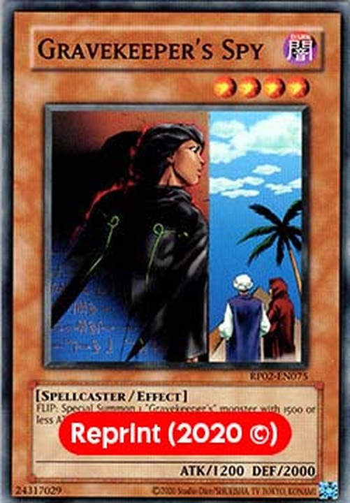 Yu-Gi-Oh! RP02 Gravekeeper's Spy (V.2 - Common)