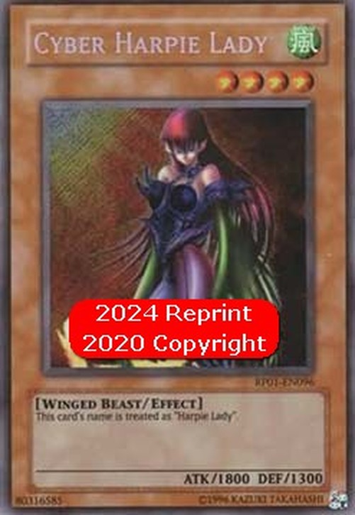 Yu-Gi-Oh! RP01 Cyber Harpie Lady (V.2 - Secret Rare)