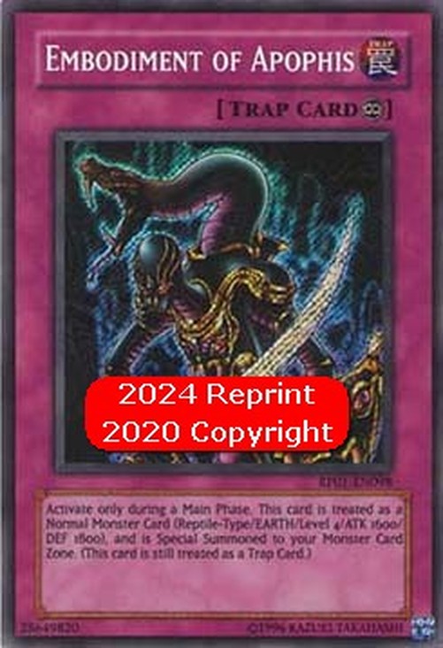Yu-Gi-Oh! RP01 Embodiment of Apophis (V.2 - Secret Rare)