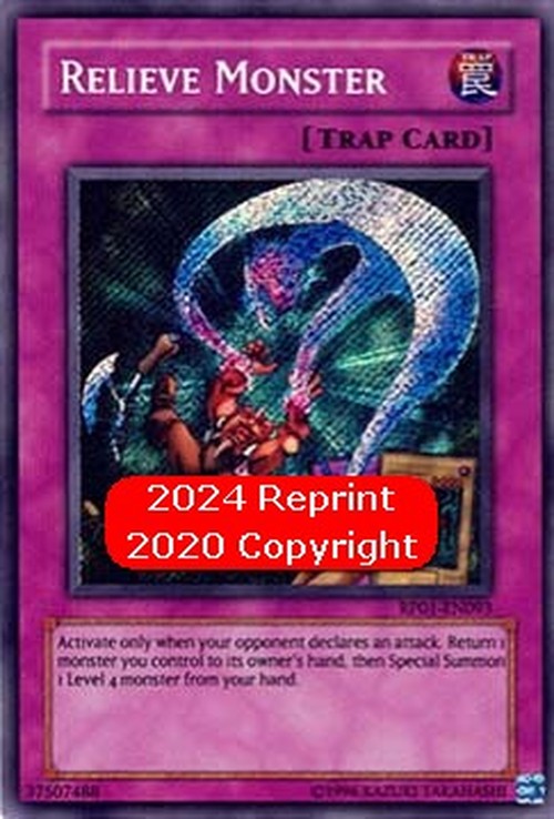 Yu-Gi-Oh! RP01 Relieve Monster (V.2 - Secret Rare)