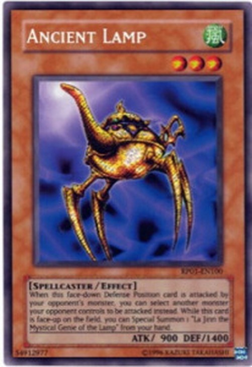 Yu-Gi-Oh! RP01 Ancient Lamp (V.1 - Secret Rare)