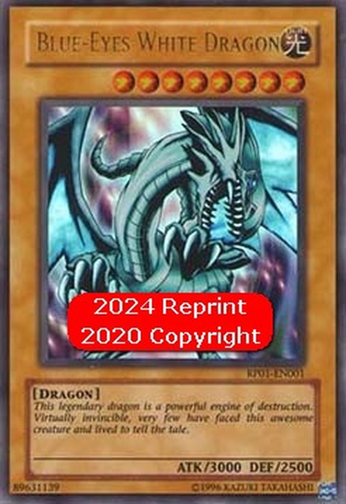 Yu-Gi-Oh! RP01 Blue-Eyes White Dragon (V.2 - Ultra Rare)