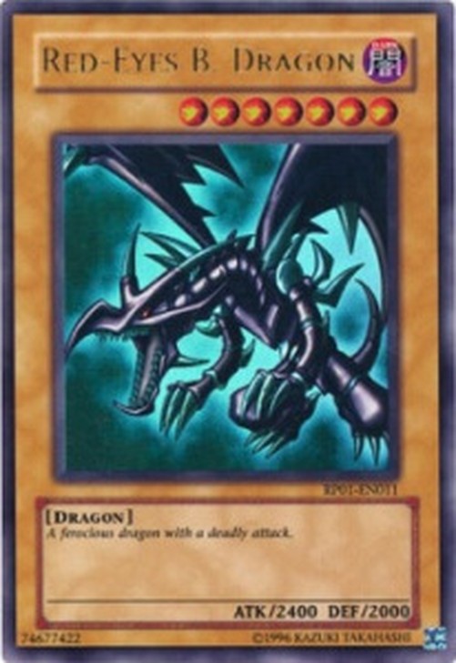 Yu-Gi-Oh! RP01 Red-Eyes Black Dragon (V.1 - Ultra Rare)