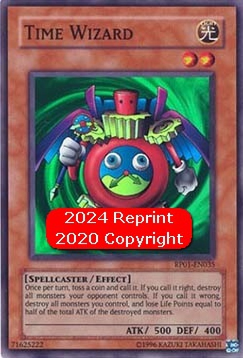 Yu-Gi-Oh! RP01 Time Wizard (V.2 - Super Rare)
