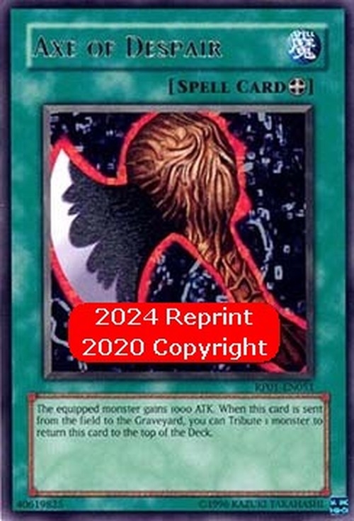 Yu-Gi-Oh! RP01 Axe of Despair (V.2 - Rare)