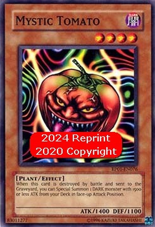 Yu-Gi-Oh! RP01 Mystic Tomato (V.2 - Common)