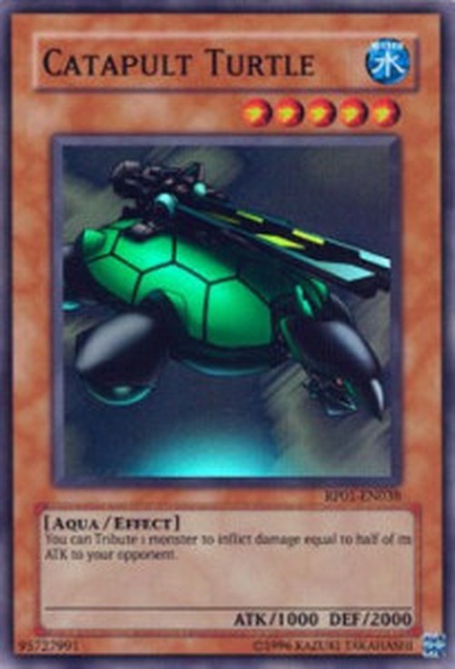 Yu-Gi-Oh! RP01 Catapult Turtle (V.1 - Super Rare)