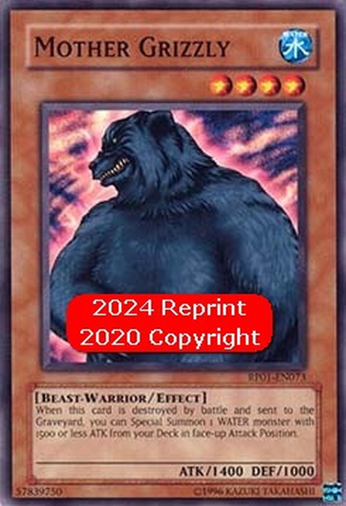 Yu-Gi-Oh! RP01 Mother Grizzly (V.2 - Common)