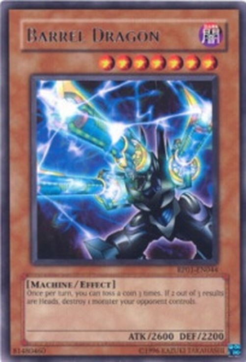 Yu-Gi-Oh! RP01 Barrel Dragon (V.1 - Rare)