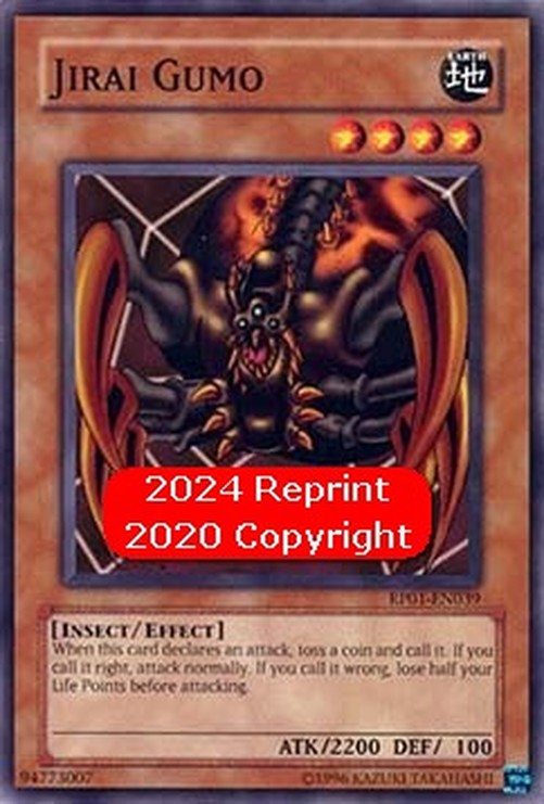 Yu-Gi-Oh! RP01 Jirai Gumo (V.2 - Common)