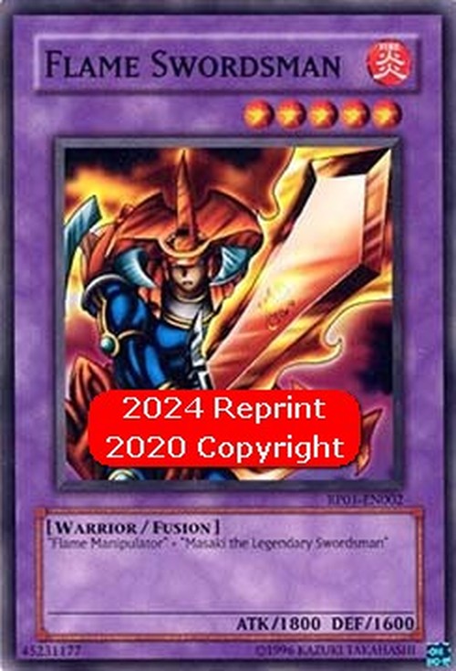 Yu-Gi-Oh! RP01 Flame Swordsman (V.2 - Common)