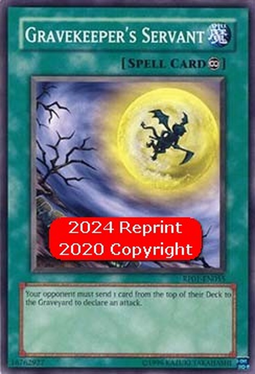 Yu-Gi-Oh! RP01 Gravekeeper's Servant (V.2 - Common)