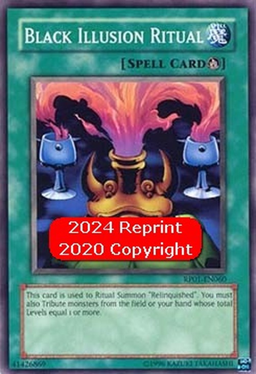 Yu-Gi-Oh! RP01 Black Illusion Ritual (V.2 - Common)