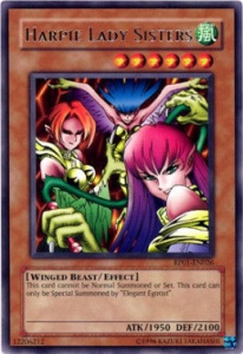 Yu-Gi-Oh! RP01 Harpie Lady Sisters (V.1 - Rare)