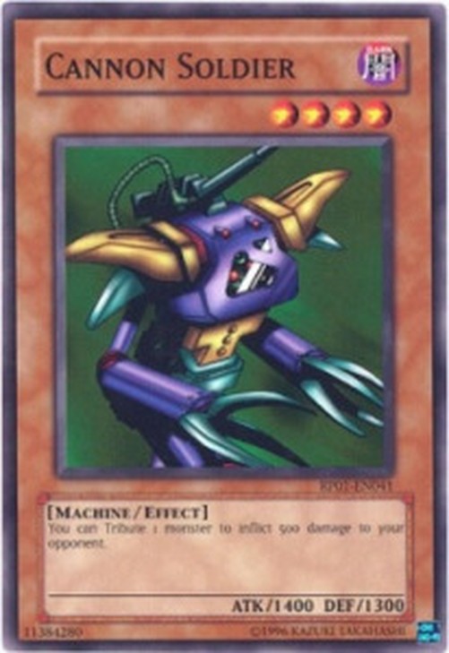 Yu-Gi-Oh! RP01 Cannon Soldier (V.1 - Common)
