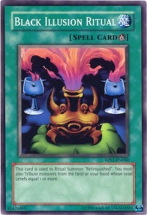 Yu-Gi-Oh! RP01 Black Illusion Ritual (V.1 - Common)