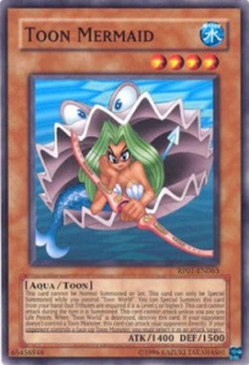 Yu-Gi-Oh! RP01 Toon Mermaid (V.1 - Common)
