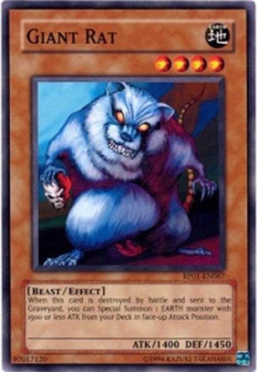 Yu-Gi-Oh! RP01 Giant Rat (V.1 - Common)