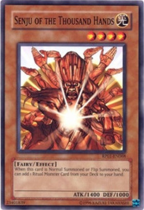 Yu-Gi-Oh! RP01 Senju of the Thousand Hands (V.1 - Common)