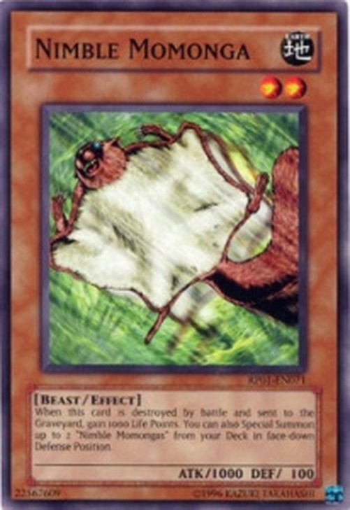 Yu-Gi-Oh! RP01 Nimble Momonga (V.1 - Common)
