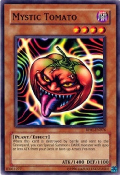 Yu-Gi-Oh! RP01 Mystic Tomato (V.1 - Common)