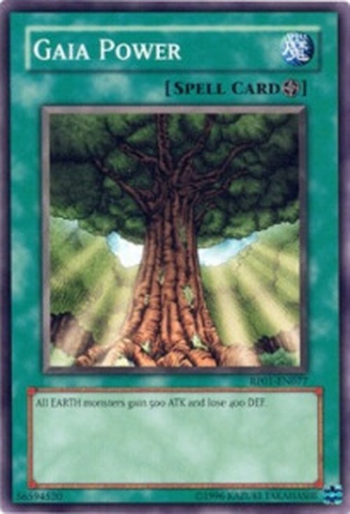 Yu-Gi-Oh! RP01 Gaia Power (V.1 - Common)