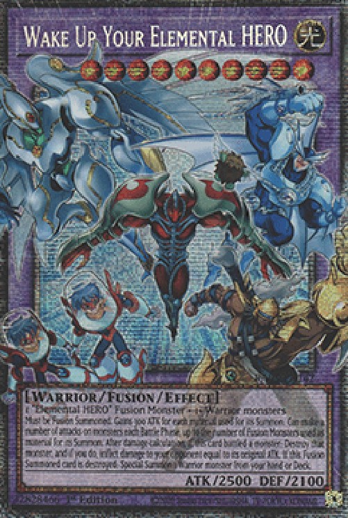 Yu-Gi-Oh! RA05 Wake Up Your Elemental HERO (V.2 - Starlight Rare)