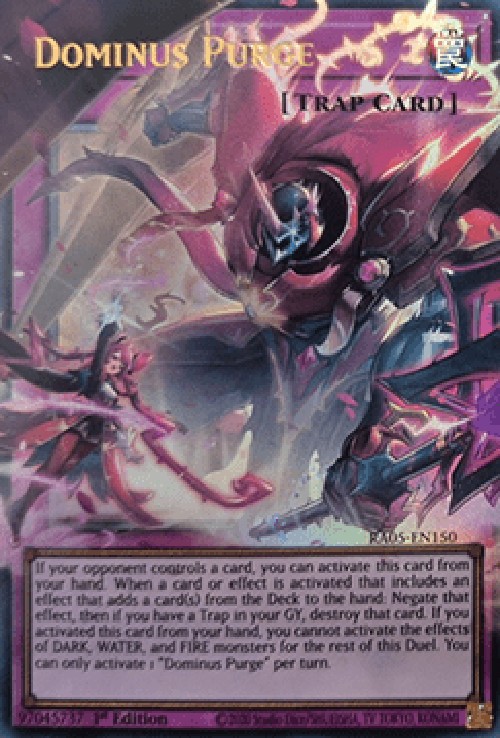 Yu-Gi-Oh! RA05 Dominus Purge (V.1 - Ultra Rare)